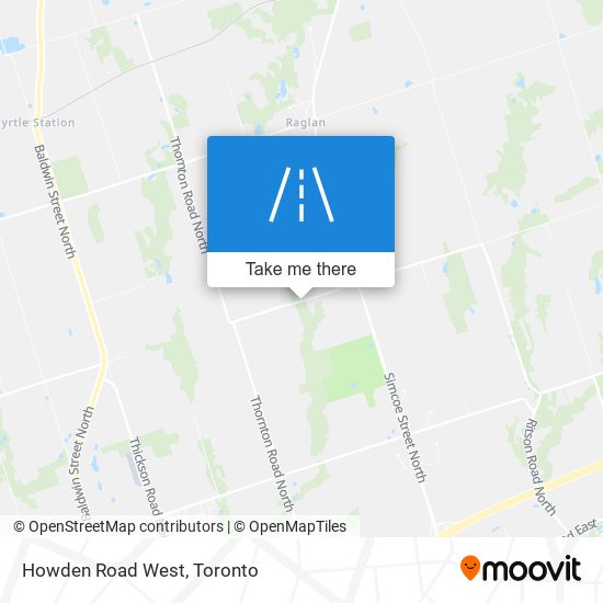 Howden Road West plan