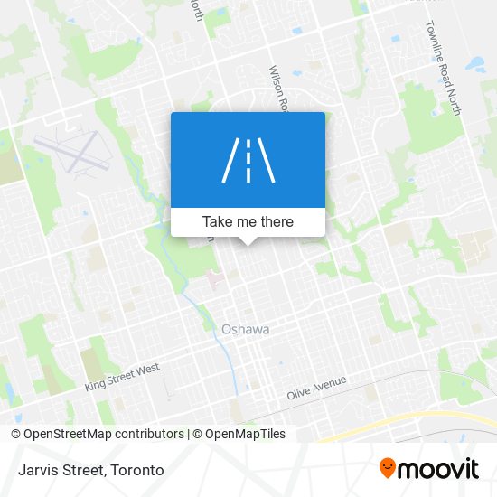 Jarvis Street map