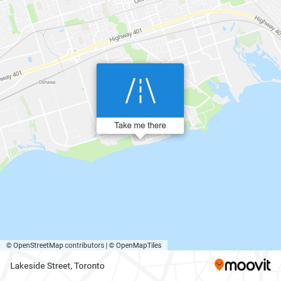 Lakeside Street map