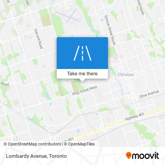 Lombardy Avenue plan