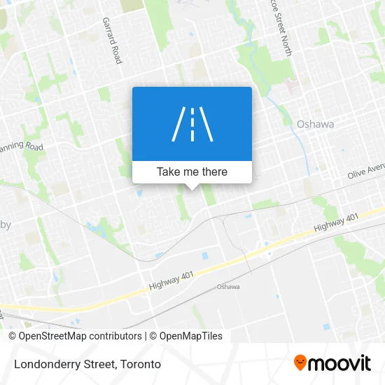 Londonderry Street map