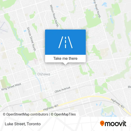 Luke Street map