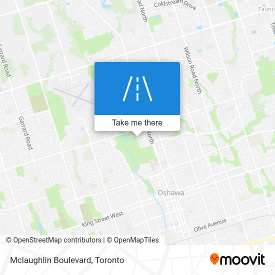 Mclaughlin Boulevard map