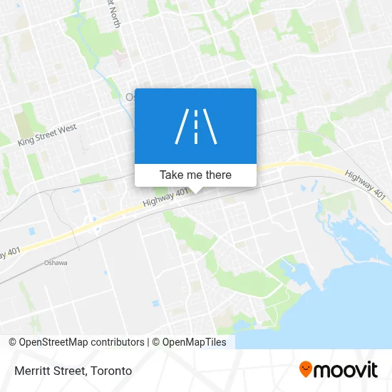 Merritt Street map
