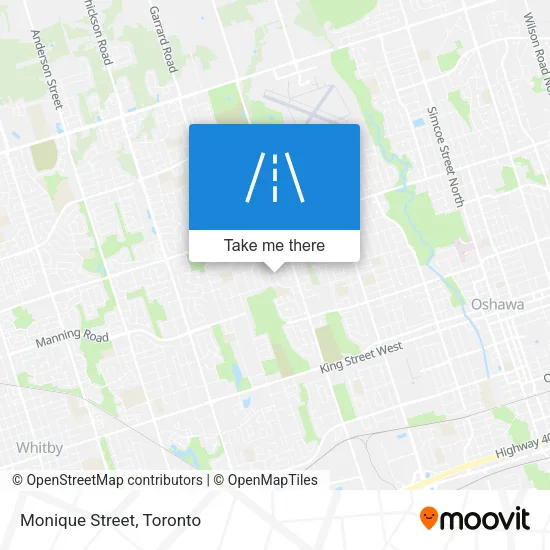 Monique Street plan