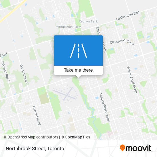 Northbrook Street map