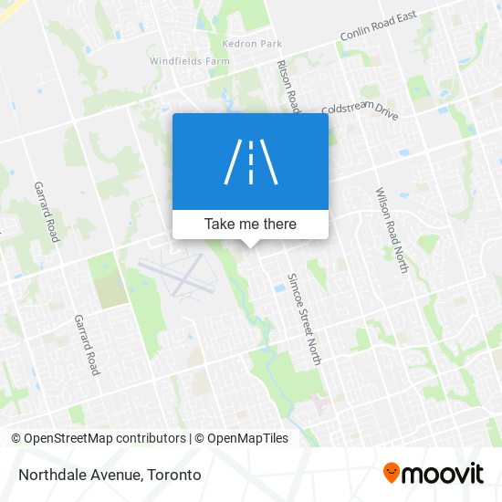 Northdale Avenue map