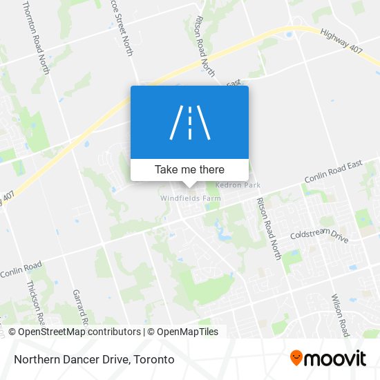 Northern Dancer Drive plan