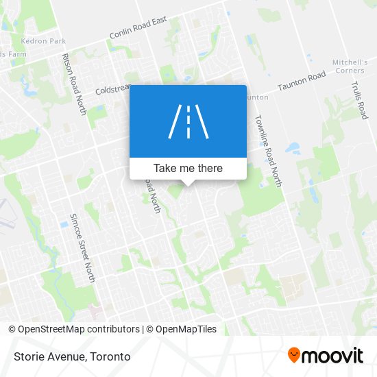 Storie Avenue map