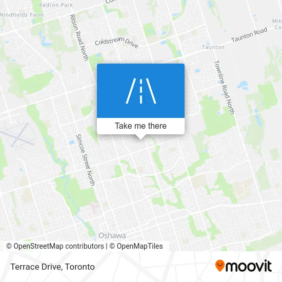 Terrace Drive map