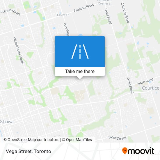 Vega Street map