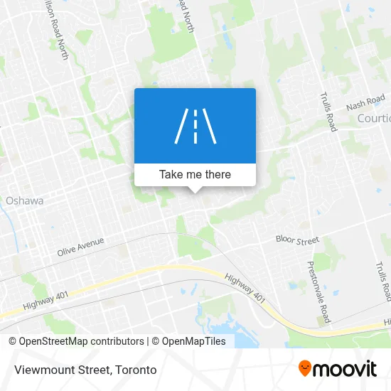Viewmount Street map