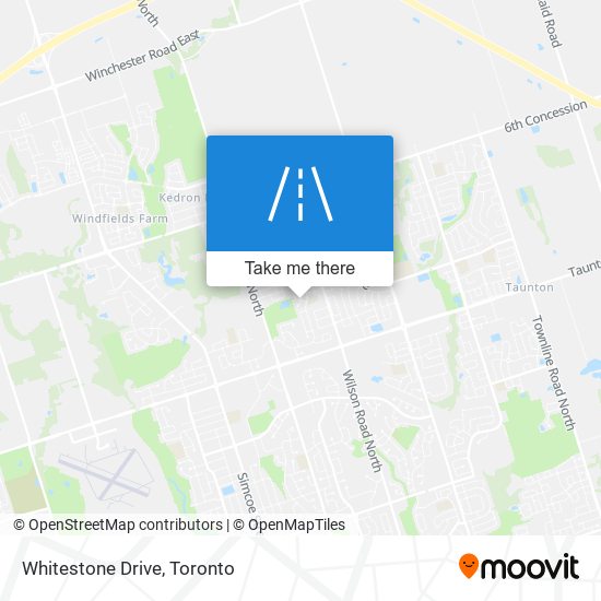 Whitestone Drive map