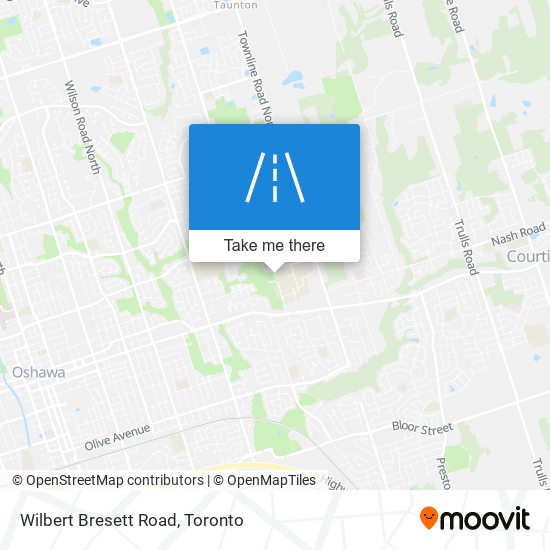 Wilbert Bresett Road plan