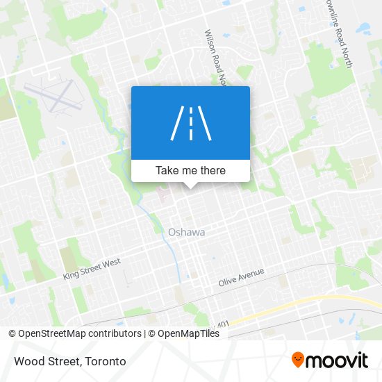 Wood Street map