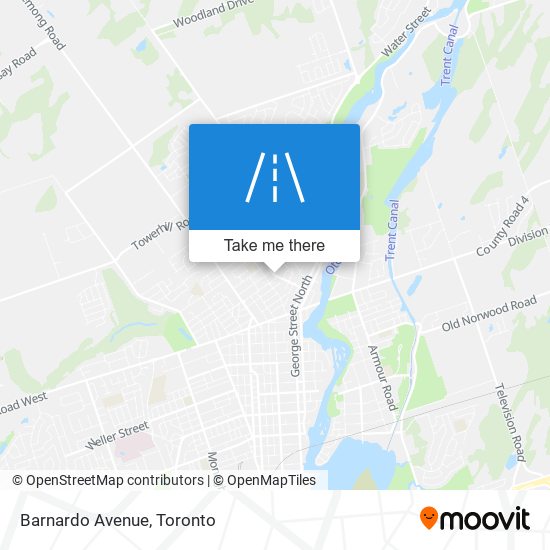 Barnardo Avenue map