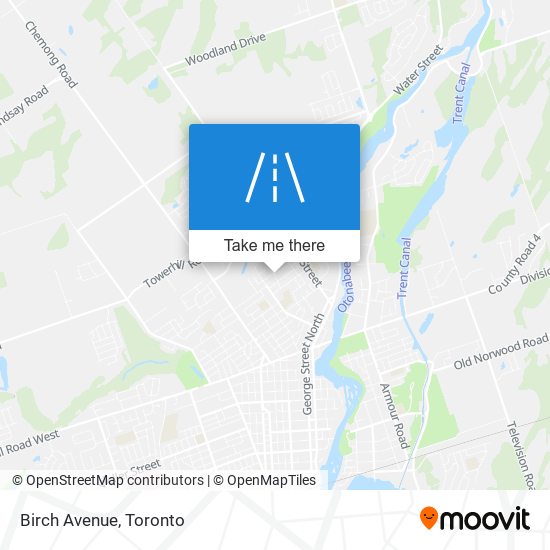 Birch Avenue map