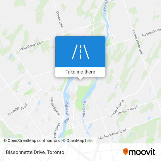 Bissonnette Drive map