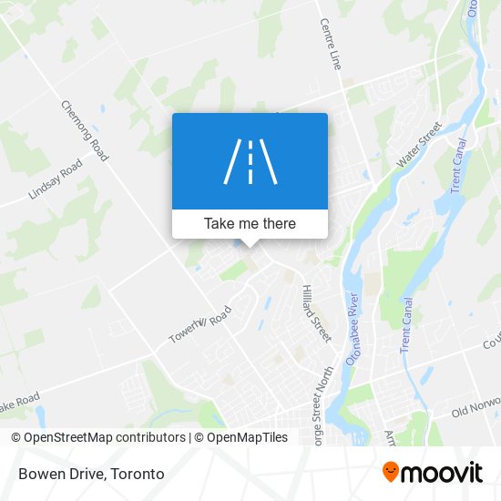 Bowen Drive map