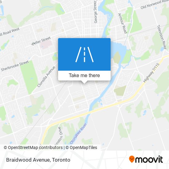 Braidwood Avenue map