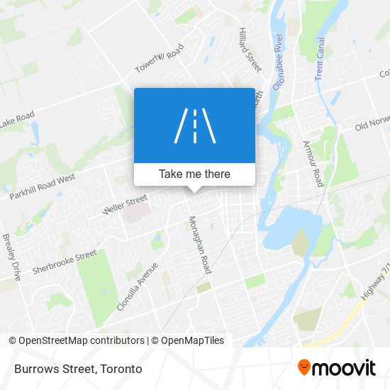 Burrows Street map