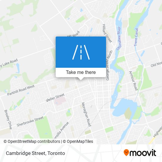 Cambridge Street map