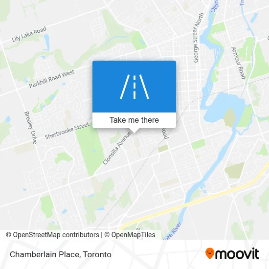 Chamberlain Place map