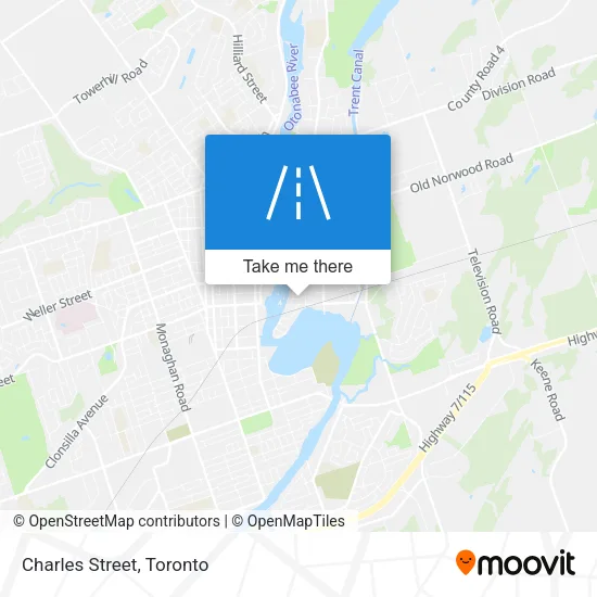 Charles Street map