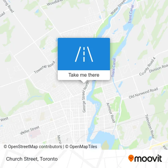 Church Street map