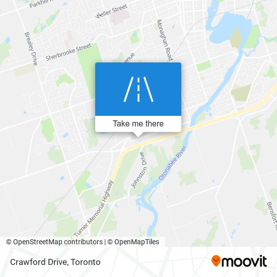 Crawford Drive map
