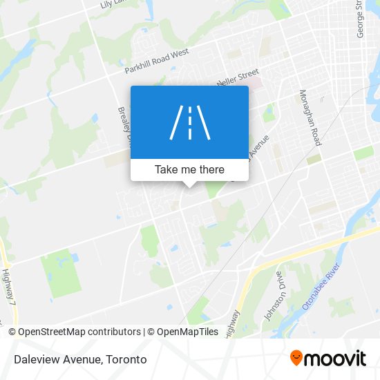 Daleview Avenue map