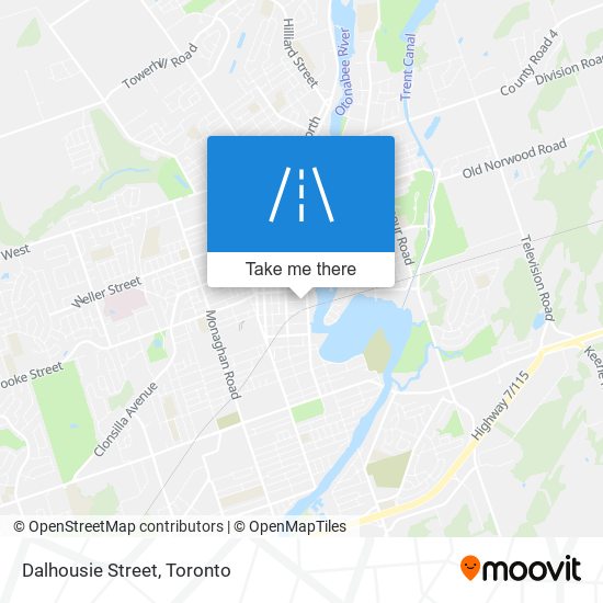 Dalhousie Street map