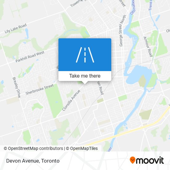 Devon Avenue map