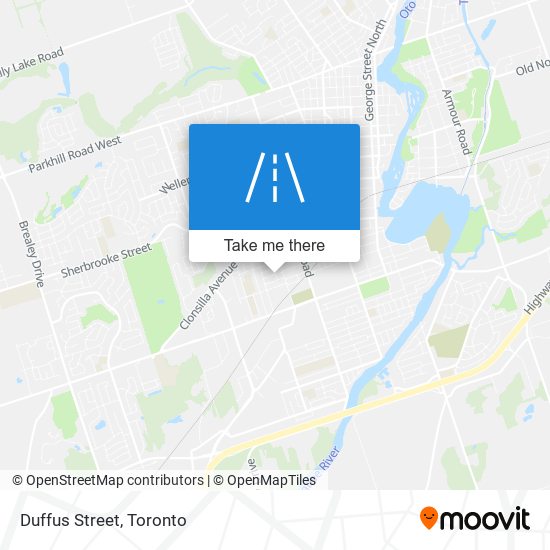 Duffus Street map