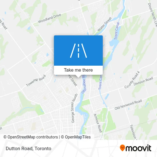 Dutton Road map