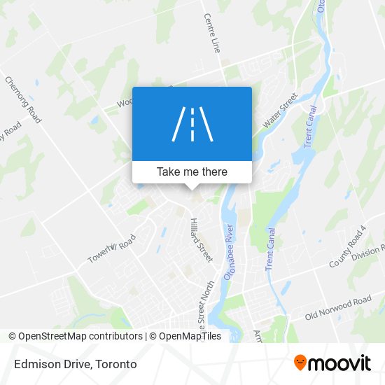 Edmison Drive map