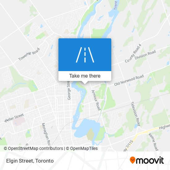 Elgin Street map