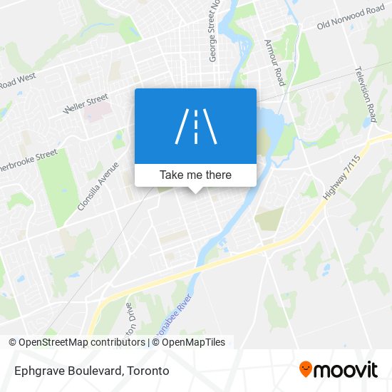 Ephgrave Boulevard map