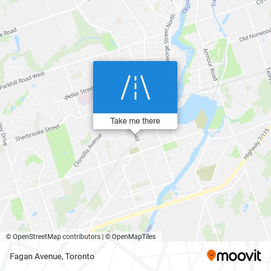 Fagan Avenue map