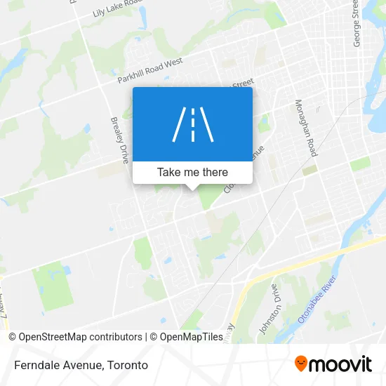 Ferndale Avenue map