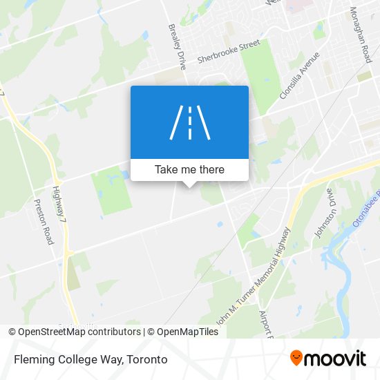 Fleming College Way plan
