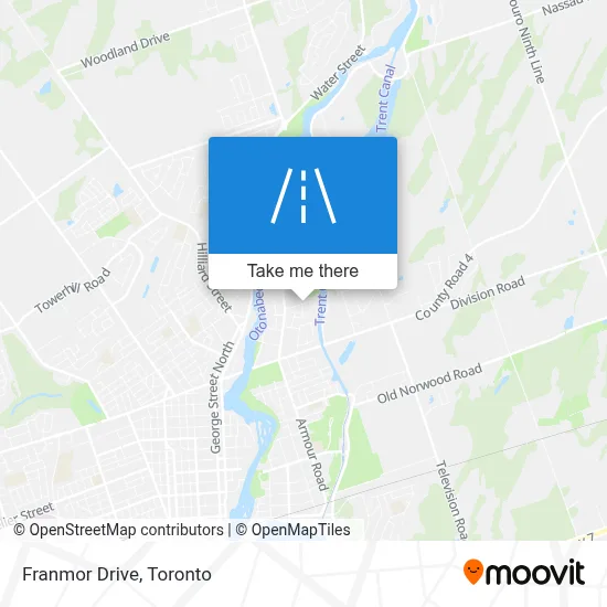 Franmor Drive map