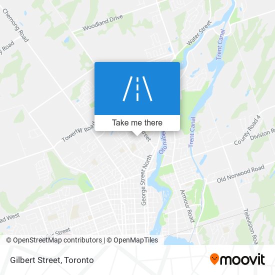 Gilbert Street map