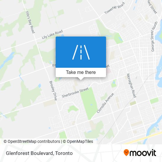 Glenforest Boulevard plan