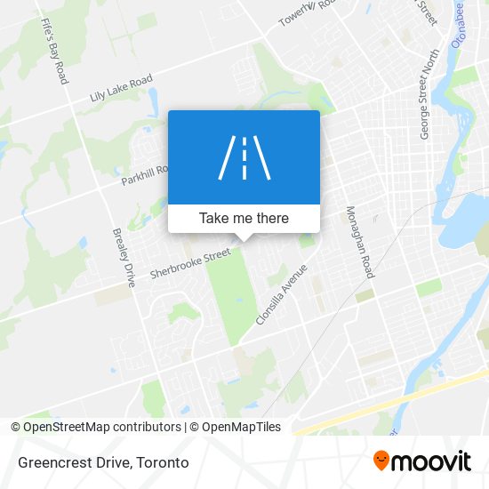 Greencrest Drive map