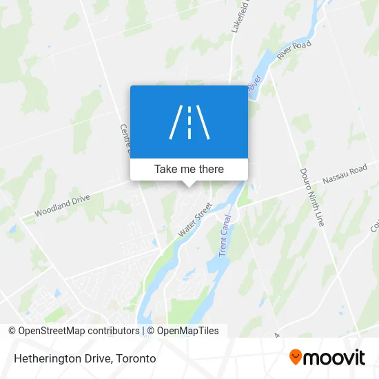 Hetherington Drive map