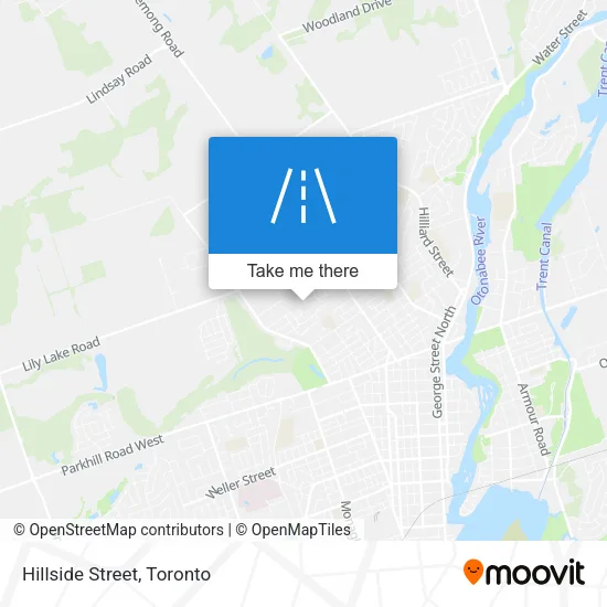 Hillside Street map
