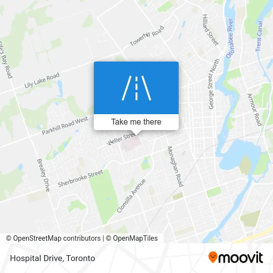 Hospital Drive map