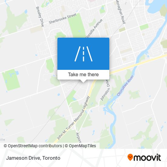 Jameson Drive map