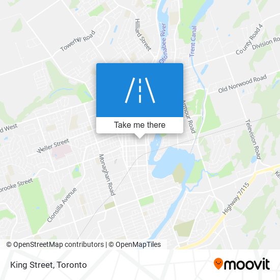 King Street map